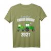 Kinder Großer Bruder 2021 Jungen Traktor Geschwister Sohn Geschenk T-Shirt - Perfektes Geschenk zur Familienerweiterung