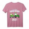 Kinder Großer Bruder 2021 Jungen Traktor Geschwister Sohn Geschenk T-Shirt - Perfektes Geschenk zur Familienerweiterung