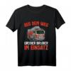 Großer Bruder 2023 Feuerwehr T-Shirt für Kinder - Cooles Geschenk für den großen Bruder im Einsatz