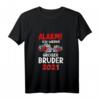 Kinder Großer Bruder 2021 Feuerwehr T-Shirt - Alarm! Süßes Geschenk zur Geburt & Schwangerschaftsankündigung