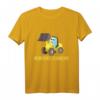 Kinder Großer Bruder Radlader T-Shirt - Geschwister Geschenk für Baustellenfans, ideal zu Weihnachten & Geburtstag