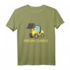 Kinder Großer Bruder Radlader T-Shirt - Geschwister Geschenk für Baustellenfans, ideal zu Weihnachten & Geburtstag