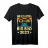 Kinder Ich Werde Großer Bruder 2022 - Lustiges Gamer T-Shirt zur Geburt und Geschwisterankündigung für den besten großen Bruder
