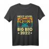 Kinder Ich Werde Großer Bruder 2022 - Lustiges Gamer T-Shirt zur Geburt und Geschwisterankündigung für den besten großen Bruder