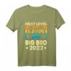 Kinder Ich Werde Großer Bruder 2022 - Lustiges Gamer T-Shirt zur Geburt und Geschwisterankündigung für den besten großen Bruder