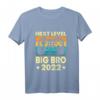 Kinder Ich Werde Großer Bruder 2022 - Lustiges Gamer T-Shirt zur Geburt und Geschwisterankündigung für den besten großen Bruder