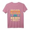 Kinder Ich Werde Großer Bruder 2022 - Lustiges Gamer T-Shirt zur Geburt und Geschwisterankündigung für den besten großen Bruder