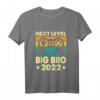 Kinder Ich Werde Großer Bruder 2022 - Lustiges Gamer T-Shirt zur Geburt und Geschwisterankündigung für den besten großen Bruder