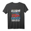 Kinder Alarm ich werde großer Bruder Feuerwehr Feuerwehrauto T-Shirt – Stolzes Geschenk für werdende große Brüder, perfekt für Feuerwehrfans
