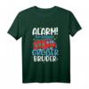 Kinder Alarm ich werde großer Bruder Feuerwehr Feuerwehrauto T-Shirt – Stolzes Geschenk für werdende große Brüder, perfekt für Feuerwehrfans