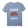 Kinder Alarm ich werde großer Bruder Feuerwehr Feuerwehrauto T-Shirt – Stolzes Geschenk für werdende große Brüder, perfekt für Feuerwehrfans