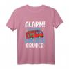 Kinder Alarm ich werde großer Bruder Feuerwehr Feuerwehrauto T-Shirt – Stolzes Geschenk für werdende große Brüder, perfekt für Feuerwehrfans