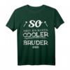 So sieht ein richtig cooler Bruder aus T-Shirt – Lustiges Geschenk für Brüder zum Geburtstag, Weihnachten oder zwischendurch