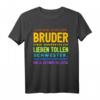 Lustiges Bruder Schwester Geburtstag Geschenk T-Shirt – Witziges Geschwister Geschenkidee für den Bruder zum Geburtstag