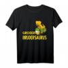 Kinder Brudersaurus T-Rex Dinosaurier T-Shirt - Perfektes Geschenk für den großen Bruder zur Babyankündigung 2022 & 2023