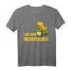 Kinder Brudersaurus T-Rex Dinosaurier T-Shirt - Perfektes Geschenk für den großen Bruder zur Babyankündigung 2022 & 2023