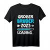 Kinder Großer Bruder 2023 Loading T-Shirt – Lustiges Geschenk zur Schwangerschaftsankündigung & Bekanntgabe für Jungs