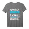Kinder Großer Bruder 2023 Loading T-Shirt – Lustiges Geschenk zur Schwangerschaftsankündigung & Bekanntgabe für Jungs