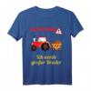 Kinder Großer Bruder Traktor T-Shirt – Lustiges Geschenk zur Geburt und Babyankündigung für den kleinen Bruder
