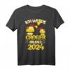 Ich werde Großer Bruder 2024 Bagger Baustellen Nachwuchs T-Shirt – Perfekt zur Geschwisterankündigung für Kinder, Neffen & Enkel