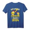 Ich werde Großer Bruder 2024 Bagger Baustellen Nachwuchs T-Shirt – Perfekt zur Geschwisterankündigung für Kinder, Neffen & Enkel