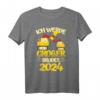 Ich werde Großer Bruder 2024 Bagger Baustellen Nachwuchs T-Shirt – Perfekt zur Geschwisterankündigung für Kinder, Neffen & Enkel