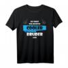 So sieht ein richtig cooler Bruder aus T-Shirt Blau – Lustiges Geschenk für Bruder zu Geburtstag, Weihnachten, Nikolaus & mehr