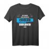 So sieht ein richtig cooler Bruder aus T-Shirt Blau – Lustiges Geschenk für Bruder zu Geburtstag, Weihnachten, Nikolaus & mehr