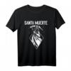 Santa Muerte Weibliche Gottheit Zuckerschädel T-Shirt – Mexikanisches Totenkopf Design für Fans & besondere Anlässe