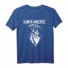 Santa Muerte Weibliche Gottheit Zuckerschädel T-Shirt – Mexikanisches Totenkopf Design für Fans & besondere Anlässe
