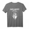 Santa Muerte Weibliche Gottheit Zuckerschädel T-Shirt – Mexikanisches Totenkopf Design für Fans & besondere Anlässe