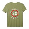 Runder Geburtstag Vollgas in die 30er Zone T-Shirt – Perfektes Geschenk für Autoliebhaber, Schrauber und Freunde zum 30. Geburtstag