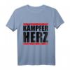 Kämpferherz Motivation Liebe Spruch Mutig Herz - Inspirierendes T-Shirt für Kämpfer, Familie & Freunde zum Geburtstag, Weihnachten & besonderen Anlässen