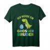 Kinder Bald Großer Bruder T-Shirt - Lustiges Dino Design zur Babyankündigung & Geburtstagsgeschenk für den kleinen Sohn