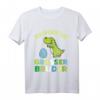Kinder Bald Großer Bruder T-Shirt - Lustiges Dino Design zur Babyankündigung & Geburtstagsgeschenk für den kleinen Sohn