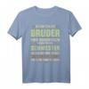 Lustiges Bruder Schwester Geburtstag Weihnachten Geschenk T-Shirt – Witzige Geschenkidee für Bruder und Schwester zum Geburtstag, Weihnachten & Überraschung
