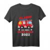 Kinder Ich werde großer Bruder 2022 Feuerwehrauto Baby Ankündigung T-Shirt – Perfektes Geschenk für die Geschwisterankündigung und Babypartys