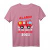 Kinder Ich werde großer Bruder 2022 Feuerwehrauto Baby Ankündigung T-Shirt – Perfektes Geschenk für die Geschwisterankündigung und Babypartys