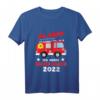 Kinder Ich werde großer Bruder 2022 Feuerwehrauto Baby Ankündigung T-Shirt – Perfektes Geschenk für die Geschwisterankündigung und Babypartys