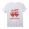 Kinder Ich werde großer Bruder 2022 Feuerwehrauto Baby Ankündigung T-Shirt – Perfektes Geschenk für die Geschwisterankündigung und Babypartys