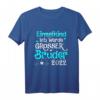Kinder Bald Großer Bruder 2022 T-Shirt für Jungen - Stolzes Geschwister Outfit & Geschenkidee