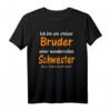 Familien Weihnachtsgeschenk Advent Shirt - Lustiges Bruder Schwester T-Shirt für Weihnachten, Geburtstag & Festliche Anlässe