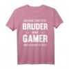 Lustiges Bruder Schwester Gamer Zocker Geburtstag Geschenk T-Shirt – Perfektes Geschenk für den Bruder, der gerne zockt, zum Geburtstag oder Weihnachten