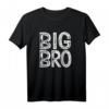 Big Bro Brother Großer & kleiner Bruder Partnerlook T-Shirt – Geschenkidee für Brüder zum Geburtstag & Weihnachten im Vintage Style