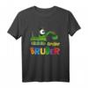 Großer Bruder T-Shirt mit Bagger & Panda - Süßes Geschenkidee für angehende große Brüder, ideal für 2023 & 2024