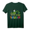 Großer Bruder T-Shirt mit Bagger & Panda - Süßes Geschenkidee für angehende große Brüder, ideal für 2023 & 2024