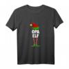 Opa Elf Partnerlook Familien Elfen Outfit für Weihnachten - Lustiges Weihnachts-T-Shirt für die ganze Familie, perfekt zum Wichteln, Dekorieren und Heiligabend