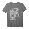 20. Geburtstag Mann - Limited Edition Oktober 2004 T-Shirt, lustiges Geschenk & Dekoration zum 20. Geburtstag