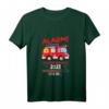 Kinder Großer Bruder 2023 T-Shirt – Feuerwehr Alarm Design für Jungen, die bald Bruder werden, mit Ladebalken und Stolz-Statement