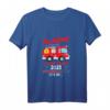 Kinder Großer Bruder 2023 T-Shirt – Feuerwehr Alarm Design für Jungen, die bald Bruder werden, mit Ladebalken und Stolz-Statement